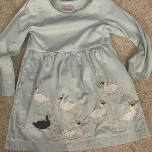 Hanna Andersson swan dress